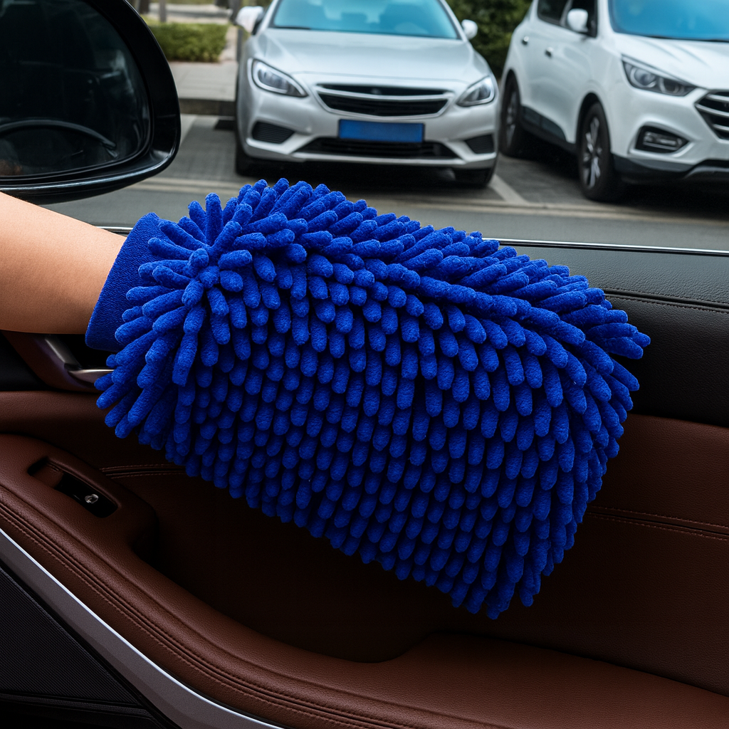 Chenille Plush Gloves