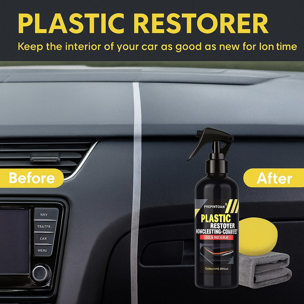 Plastic Restorer Kit – Back to Black