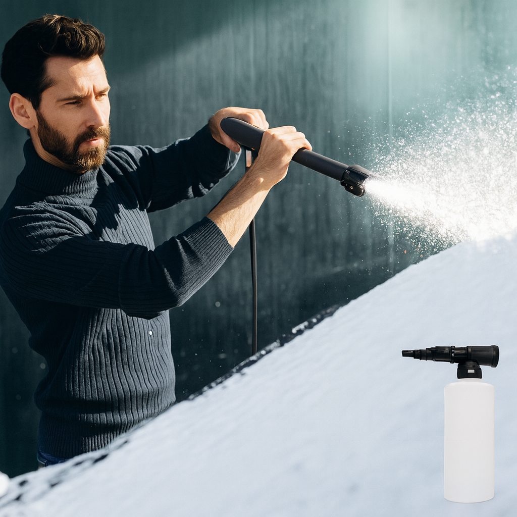 Premium High-Pressure Washer with Hose Reel