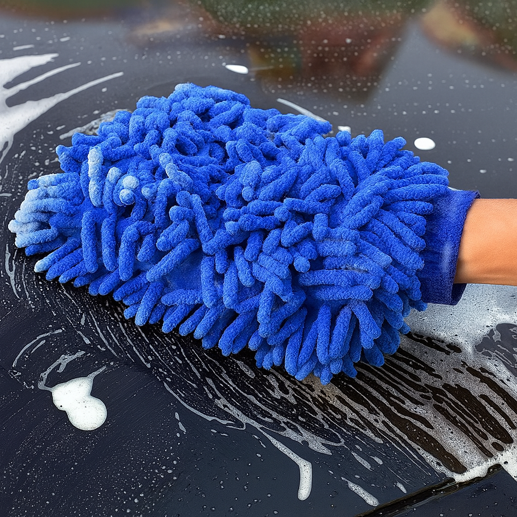 Chenille Plush Gloves