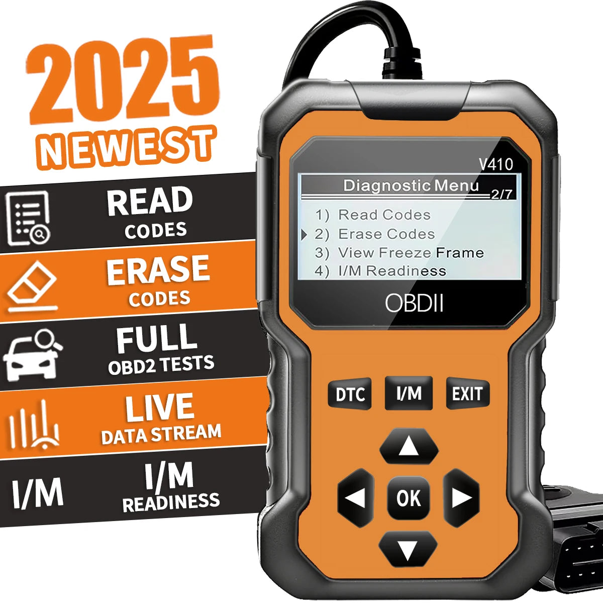 Professional OBD2 Diagnostic Scanner