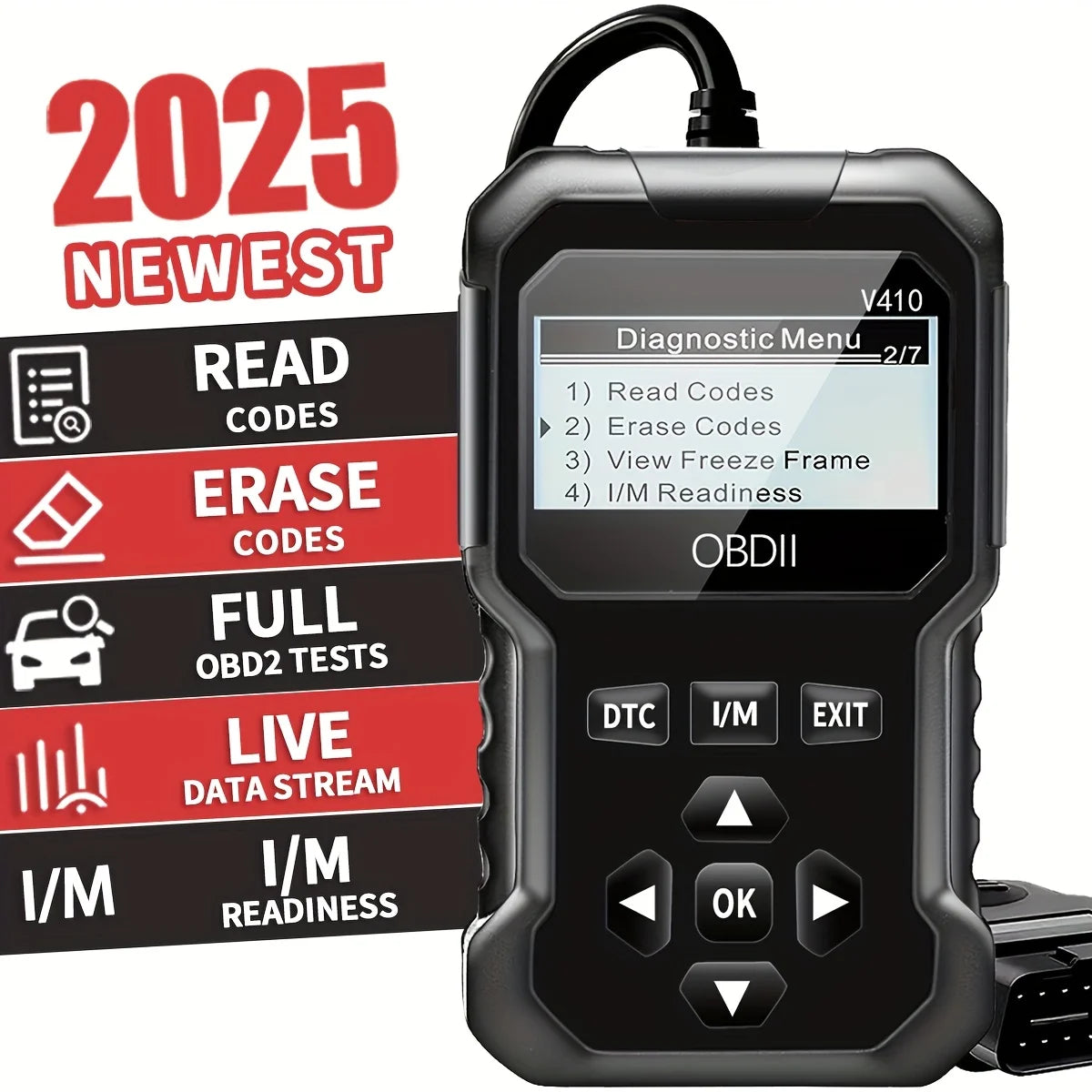Professional OBD2 Diagnostic Scanner