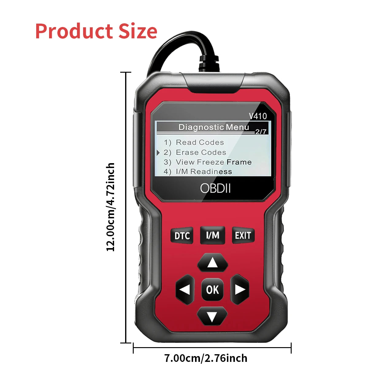 Professional OBD2 Diagnostic Scanner